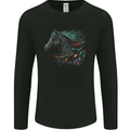 A Fantasy Horse With Feathers Pegasus Mens Long Sleeve T-Shirt Black