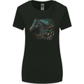 A Fantasy Horse With Feathers Pegasus Womens Wider Cut T-Shirt Black
