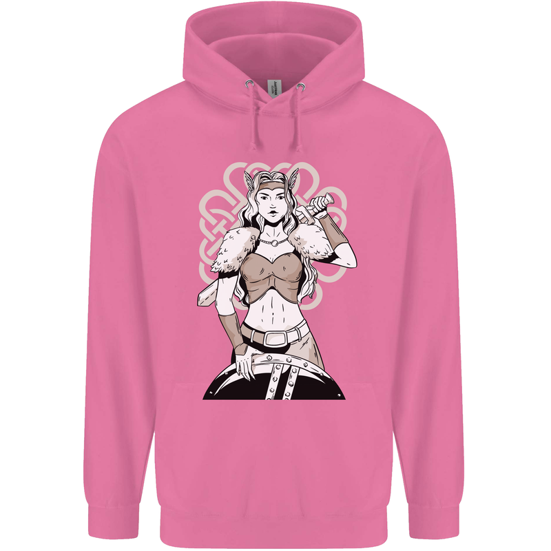 A Female Viking Shield Maiden Warrior Childrens Kids Hoodie Azalea