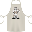 A Female Viking Shield Maiden Warrior Cotton Apron 100% Organic Natural