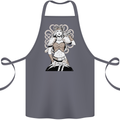 A Female Viking Shield Maiden Warrior Cotton Apron 100% Organic Steel