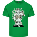 A Female Viking Shield Maiden Warrior Kids T-Shirt Childrens Irish Green