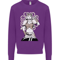 A Female Viking Shield Maiden Warrior Mens Sweatshirt Jumper Purple