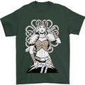 A Female Viking Shield Maiden Warrior Mens T-Shirt 100% Cotton Forest Green