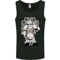 A Female Viking Shield Maiden Warrior Mens Vest Tank Top Black
