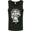 A Female Viking Shield Maiden Warrior Mens Vest Tank Top Black