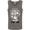 A Female Viking Shield Maiden Warrior Mens Vest Tank Top Charcoal