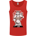 A Female Viking Shield Maiden Warrior Mens Vest Tank Top Red