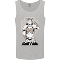 A Female Viking Shield Maiden Warrior Mens Vest Tank Top Sports Grey