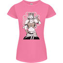 A Female Viking Shield Maiden Warrior Womens Petite Cut T-Shirt Azalea