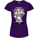 A Female Viking Shield Maiden Warrior Womens Petite Cut T-Shirt Purple