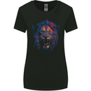 A Ferocious Lion Womens Wider Cut T-Shirt Black
