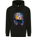 A Ferret Watercolour Childrens Kids Hoodie Black