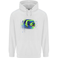 A Ferret Watercolour Childrens Kids Hoodie White