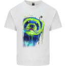 A Ferret Watercolour Mens Cotton T-Shirt Tee Top White