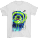 A Ferret Watercolour Mens T-Shirt Cotton Gildan White