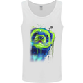 A Ferret Watercolour Mens Vest Tank Top White