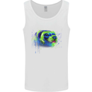 A Ferret Watercolour Mens Vest Tank Top White