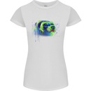 A Ferret Watercolour Womens Petite Cut T-Shirt White