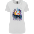 A Ferret Watercolour Womens Wider Cut T-Shirt White