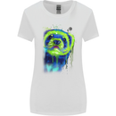 A Ferret Watercolour Womens Wider Cut T-Shirt White