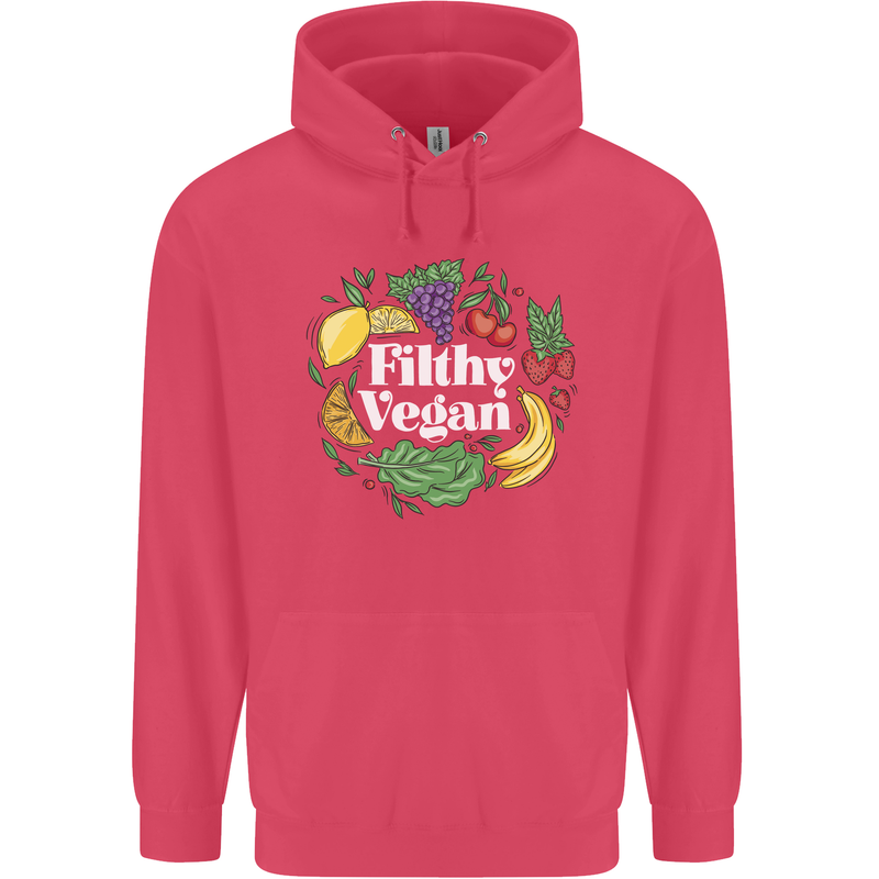 A Filthy Vegan Childrens Kids Hoodie Heliconia
