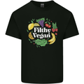 A Filthy Vegan Kids T-Shirt Childrens Black
