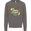 A Filthy Vegan Mens Sweatshirt Jumper Charcoal