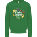 A Filthy Vegan Mens Sweatshirt Jumper Irish Green