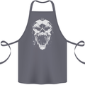 A Football Skull Footy Soccer Cotton Apron 100% Organic Steel