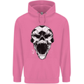 A Football Skull Soccer Footy Mens 80% Cotton Hoodie Azelea
