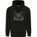A Fox Head Childrens Kids Hoodie Black