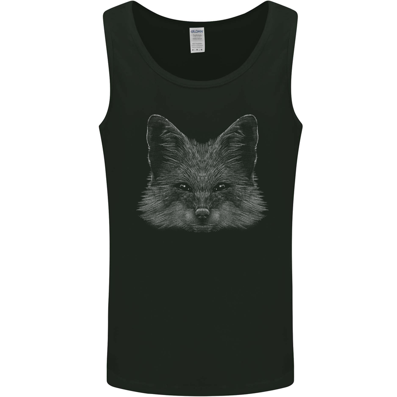 A Fox Head Mens Vest Tank Top Black