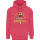 A French Bulldog Dog Childrens Kids Hoodie Heliconia