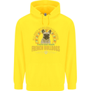 A French Bulldog Dog Childrens Kids Hoodie Yellow