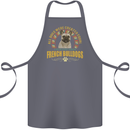 A French Bulldog Dog Cotton Apron 100% Organic Steel