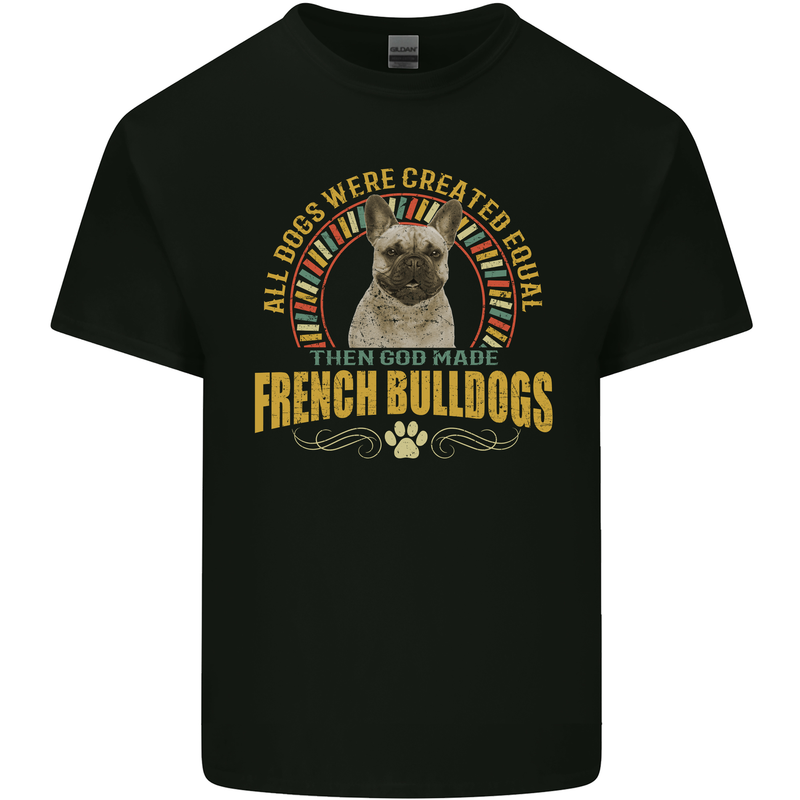 A French Bulldog Dog Kids T-Shirt Childrens Black