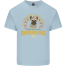 A French Bulldog Dog Kids T-Shirt Childrens Light Blue