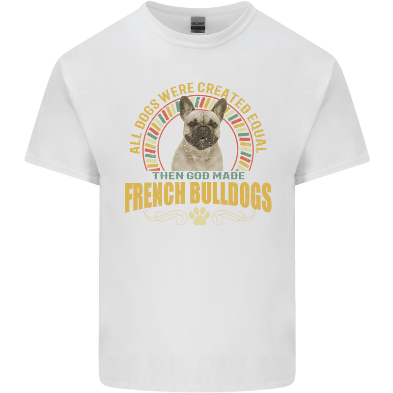 A French Bulldog Dog Kids T-Shirt Childrens White
