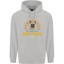 A French Bulldog Dog Mens 80% Cotton Hoodie Sports Grey