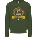 A French Bulldog Dog Mens Sweatshirt Jumper Forest Green