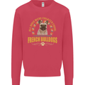 A French Bulldog Dog Mens Sweatshirt Jumper Heliconia