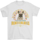 A French Bulldog Dog Mens T-Shirt 100% Cotton White