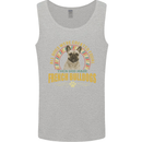 A French Bulldog Dog Mens Vest Tank Top Sports Grey