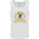 A French Bulldog Dog Mens Vest Tank Top White