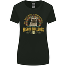 A French Bulldog Dog Womens Wider Cut T-Shirt Black