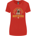 A French Bulldog Dog Womens Wider Cut T-Shirt Red