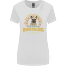 A French Bulldog Dog Womens Wider Cut T-Shirt White