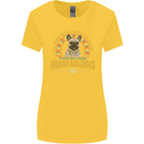 A French Bulldog Dog Womens Wider Cut T-Shirt Yellow
