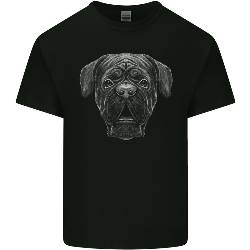 A French Mastiff Dog Dogue Bordeaux Kids T-Shirt Childrens Black
